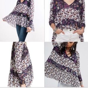 Free people purple Isabella top